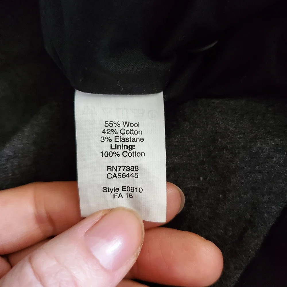 Madewell Latitude Shirtdress in Charcoal Gray Size M EUC - Picture 11 of 14